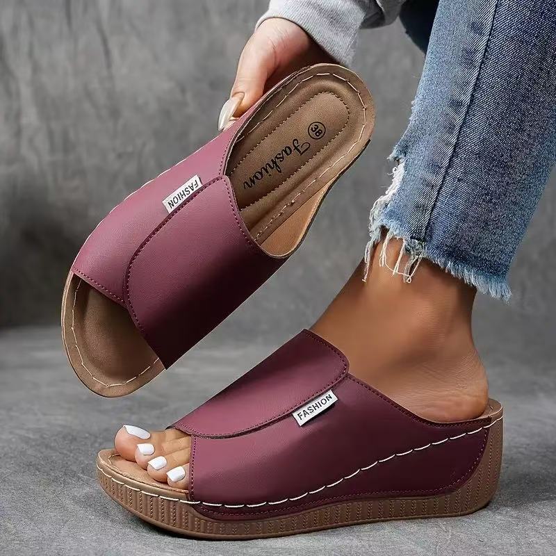 ECKO Bequeme Sandalen für Damen – Bequem, Fußgewölbeunterstützung, Dämpfung bei jedem Schritt