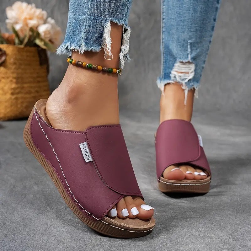 ECKO Bequeme Sandalen für Damen – Bequem, Fußgewölbeunterstützung, Dämpfung bei jedem Schritt