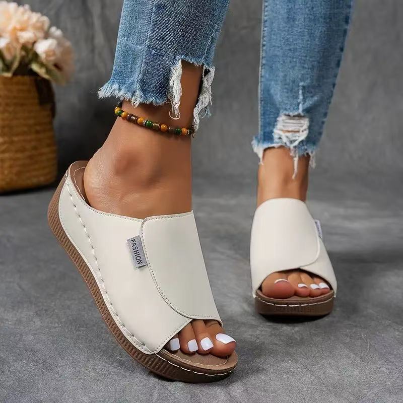 ECKO Bequeme Sandalen für Damen – Bequem, Fußgewölbeunterstützung, Dämpfung bei jedem Schritt