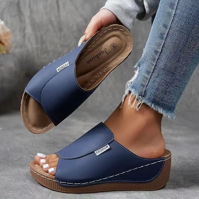 ECKO Bequeme Sandalen für Damen – Bequem, Fußgewölbeunterstützung, Dämpfung bei jedem Schritt