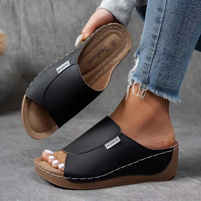 ECKO Bequeme Sandalen für Damen – Bequem, Fußgewölbeunterstützung, Dämpfung bei jedem Schritt