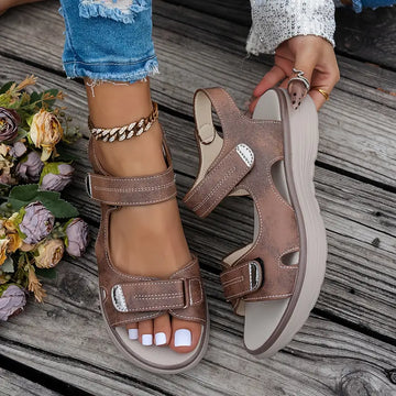 ComfortStride Keilsandalen – Halt und Komfort für Ihre Füße – Orthopädisches Premium-Design 2025
