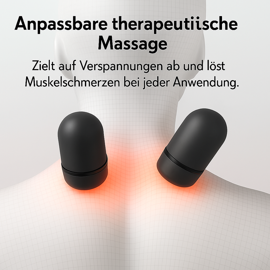NeckRelief – 3-in-1 Massage, Komfort und Unterstützung für Nacken und oberen Rücken